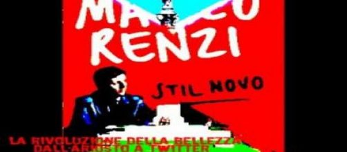 poesia visiva di fvturgvuerra, 2012, Renzi 2.0