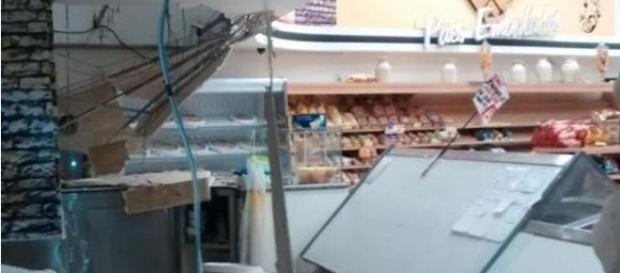 Explosão em supermercado no interior de São Paulo Explosão em supermercado no interior de São Paulo