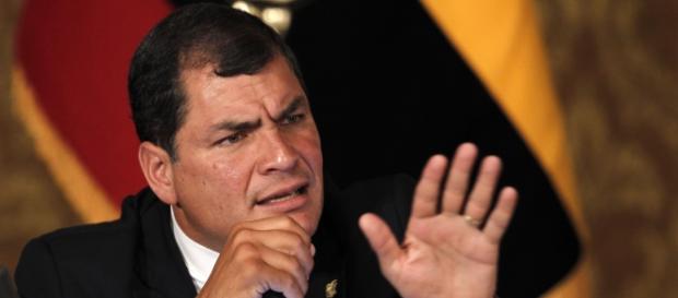 Rafael Correa, presidente de Ecuador. Rafael Correa, presidente de Ecuador.