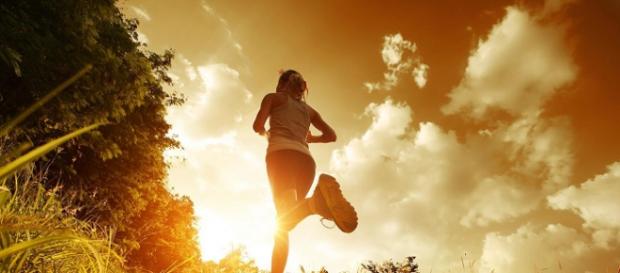 Slow jogging - autor: fitwalk. Slow jogging - autor: fitwalk.
