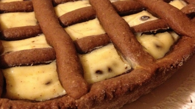 Crostata al cacao e mascarpone