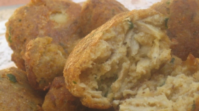 Le polpette di funghi e formaggio