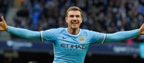 Edin Džeko, vicino a vestire la maglia della Roma