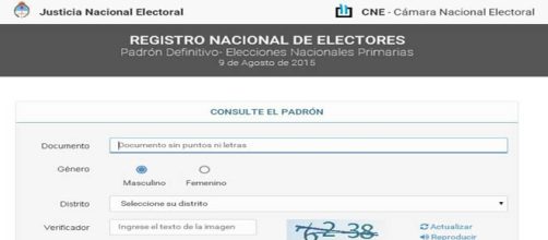 En la web es más fácil y rápido saber dónde votar