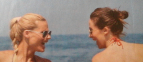 Michelle Hunziker e la figlia Aurora