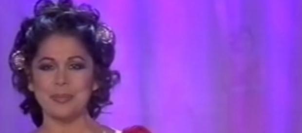 Captura de una actuación de Isabel Pantoja Captura de una actuación de Isabel Pantoja