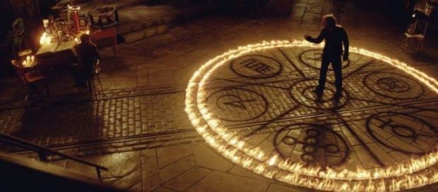 Cerchio magico per un triplo omicidio satanico Cerchio magico per un triplo omicidio satanico