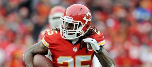 Jamaal Charles is a top fantasy football pick. Jamaal Charles is a top fantasy football pick.