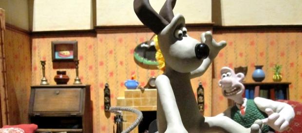 Les deux personnages emblématiques Wallace&Gromit. Les deux personnages emblématiques Wallace&Gromit.