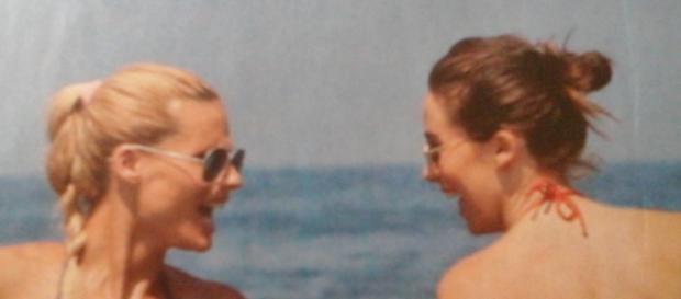 Michelle Hunziker e la figlia Aurora Michelle Hunziker e la figlia Aurora
