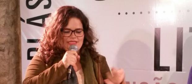 Sheyla apresenta a obra em bate-papo-Sesc-S.Paulo Sheyla apresenta a obra em bate-papo-Sesc-S.Paulo