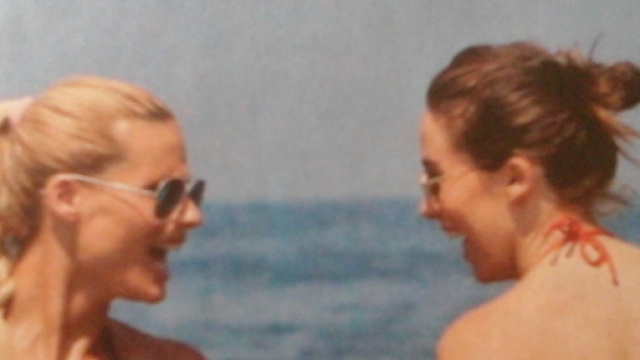 Michelle Hunziker e la figlia Aurora