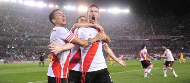 Gol de Lucas Alario al cierre del primer tiempo Gol de Lucas Alario al cierre del primer tiempo