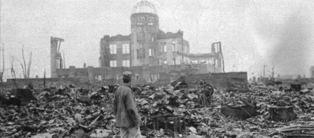 Hiroshima, tras la explosión. Crédito: www.bbc.com Hiroshima, tras la explosión. Crédito: www.bbc.com