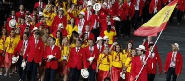 La delegación española en Londres 2012. EFE. La delegación española en Londres 2012. EFE.