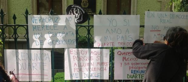Manifestaciones de repudio se multilican Manifestaciones de repudio se multilican