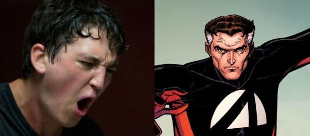 Miles Teller y su nada parecido al Dr. Richards Miles Teller y su nada parecido al Dr. Richards