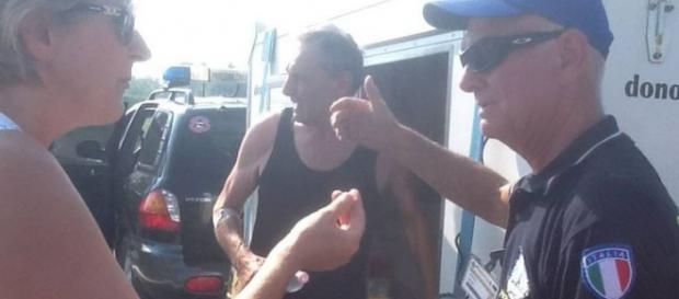 Foto dal luogo dell'incidente. Foto dal luogo dell'incidente.