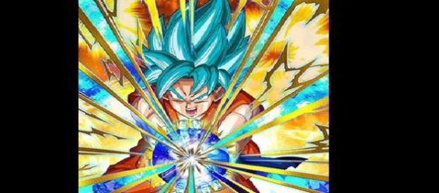 Goku en una carta especial de Dragon Ball Heroes Goku en una carta especial de Dragon Ball Heroes