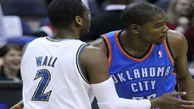 Durant e Wall con le rispettive squadre (f:Flickr)