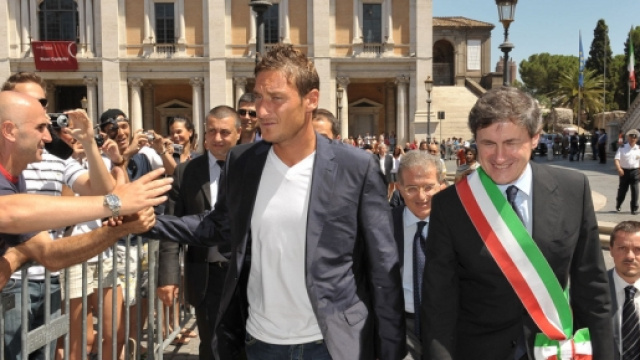 Francesco Totti, capitano della Roma
