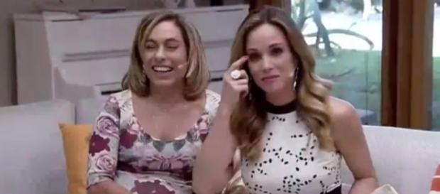 Ana Furtado emocionada em programa Ana Furtado emocionada em programa