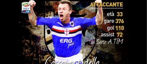 Ufficiale, Antonio Cassano torna alla Sampdoria