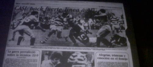 Crónica del Diario "La prensa" 1985
