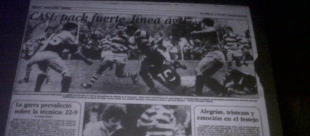 Crónica del Diario "La prensa" 1985 Crónica del Diario "La prensa" 1985