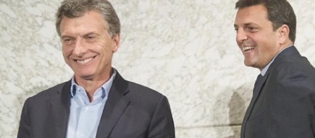 Macri y Massa, dos candidatos para el mismo fin Macri y Massa, dos candidatos para el mismo fin
