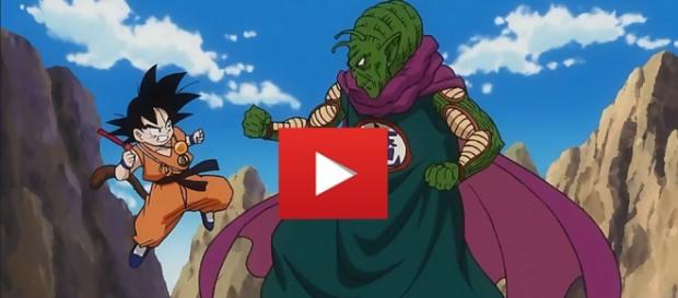 Goku luchando contra Piccolo Daimaku Goku luchando contra Piccolo Daimaku