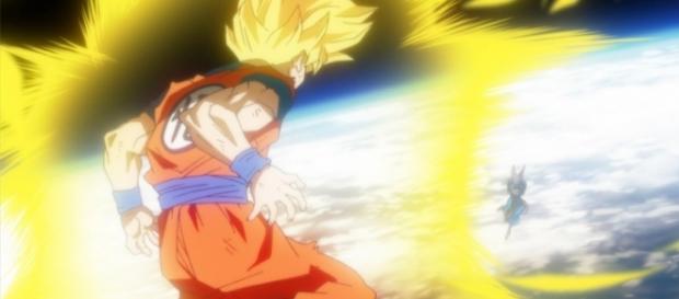 Goku y Bills en "La Batalla de los Dioses" Goku y Bills en "La Batalla de los Dioses"