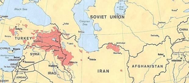 Obszar zamieszkiwany przez Kurdów Obszar zamieszkiwany przez Kurdów