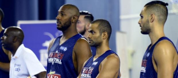 Tony Parker et l'équipe de France à l'Euro 2015 Tony Parker et l'équipe de France à l'Euro 2015