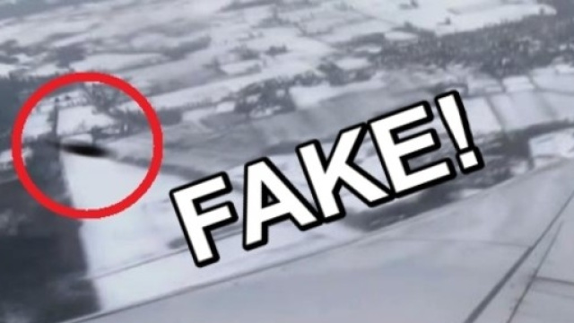 Il presunto UFO inquadrato dall'aereo Ryanair