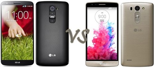 Smartphone Android LG: G2 vs G3 S