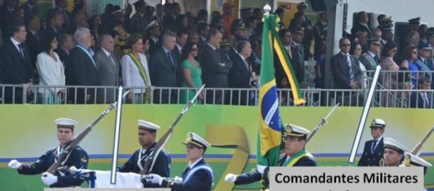 Dilma inicia mais uma crise: Com as forças Armadas Dilma inicia mais uma crise: Com as forças Armadas