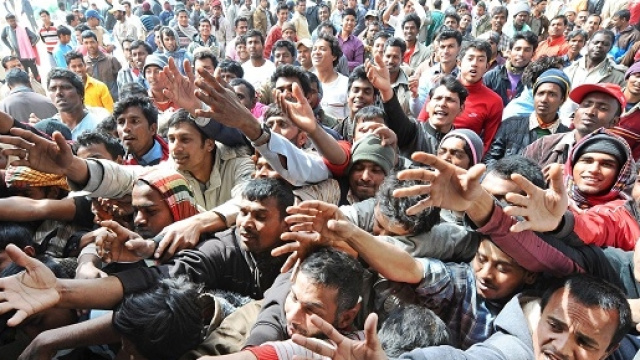 Rifugiati siriani in Germania.