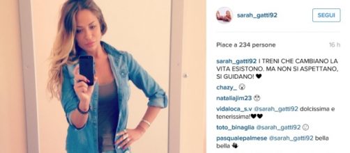 L'ultimo post su Instagram di Sarah Gatti
