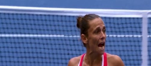 Roberta Vinci nel match contro Serena