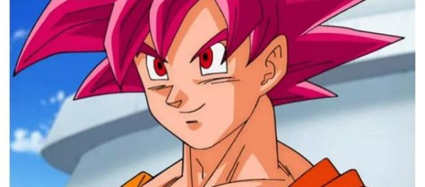 Goku transformado en SSD en la serie Goku transformado en SSD en la serie