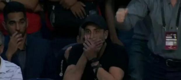 Sufrimiento. Asi vivió Ginobili el partido Sufrimiento. Asi vivió Ginobili el partido