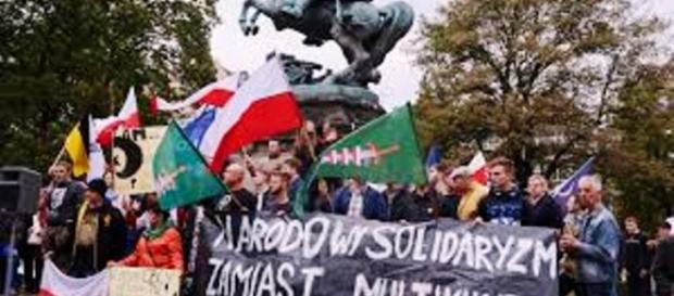 Manifestacja zwolenników przyjęcia uchodźców Manifestacja zwolenników przyjęcia uchodźców