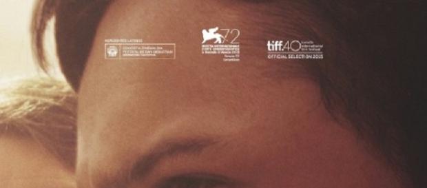 Plakat filmu nagrodzonego Złotym Lwem w Wenecji. Plakat filmu nagrodzonego Złotym Lwem w Wenecji.