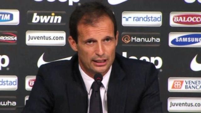 Allegri, tecnico della Juventus