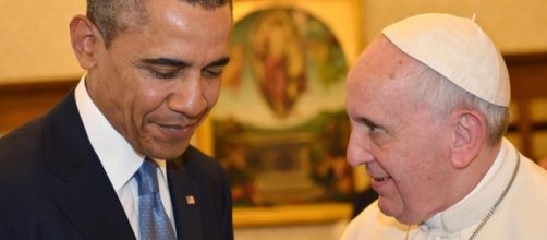 Barack Obama e Papa Francesco a colloquio