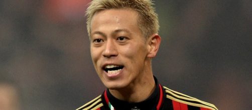 Honda, trequartista titolare del Milan.