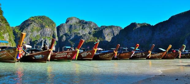 Ko Phi Phi Lee, Maya Beach (The Beach) - Thailand Ko Phi Phi Lee, Maya Beach (The Beach) - Thailand