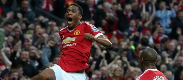 New United's star Anthony Martial. New United's star Anthony Martial.