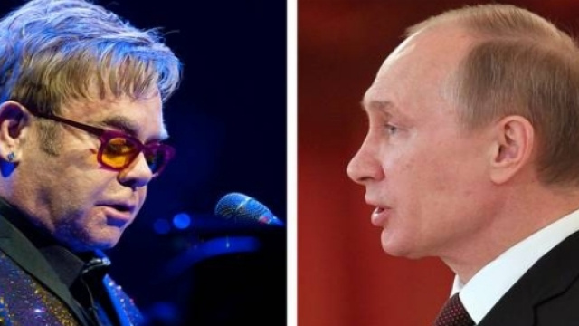 Elton John sfida Putin: parliamo dei gay